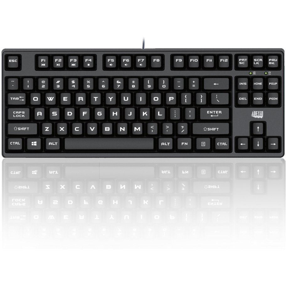 Adesso AKB-625UB EasyTouch 625 Compact Mechanical Gaming Keyboard