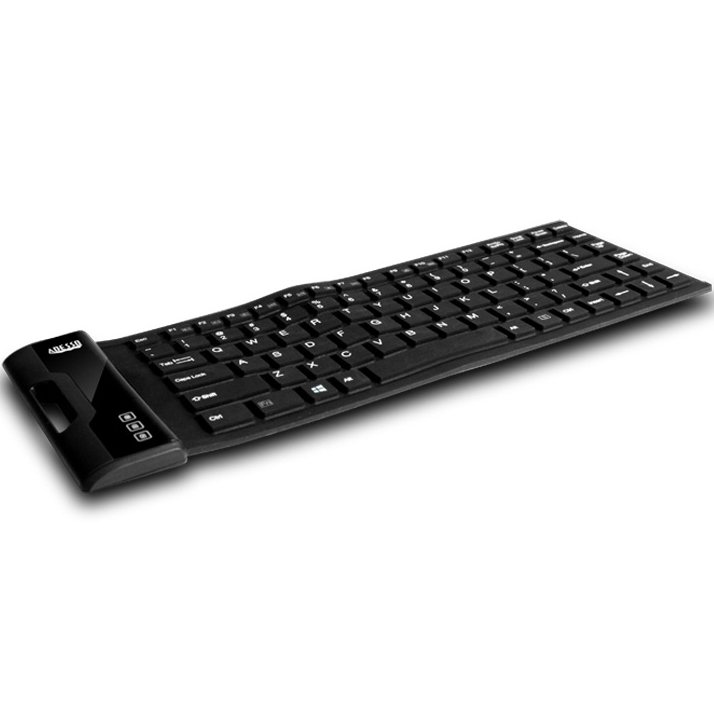 Adesso AKB-212UB Antimicrobial Waterproof Flex Keyboard