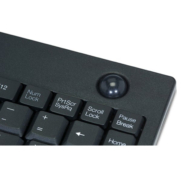 Adesso WKB-3100UB EasyTrack 3100 Wireless Mini Trackball Keyboard