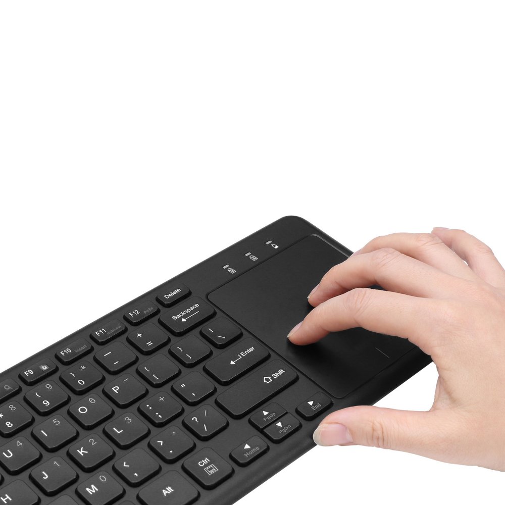 The larger size of the touchpad also provides users more comfort by eliminating the need of a mouse.