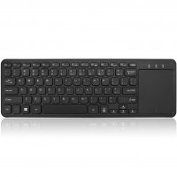 Adesso WKB-4050UB SlimTouch Wireless Keyboard with Built-in Touchpad
