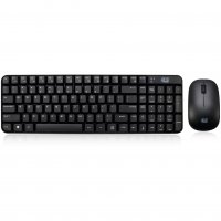 Adesso WKB-1200CB Wireless Spill Resistant Compact Keyboard & Mouse Combo