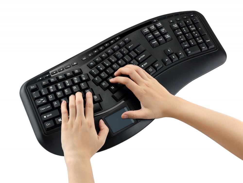 Adesso Truform P200 - Memory Foam Mouse Pad with Wrist Rest