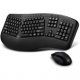 Adesso WKB-1500GB Tru-Form Wireless Ergonomic Keyboard and Laser Mouse