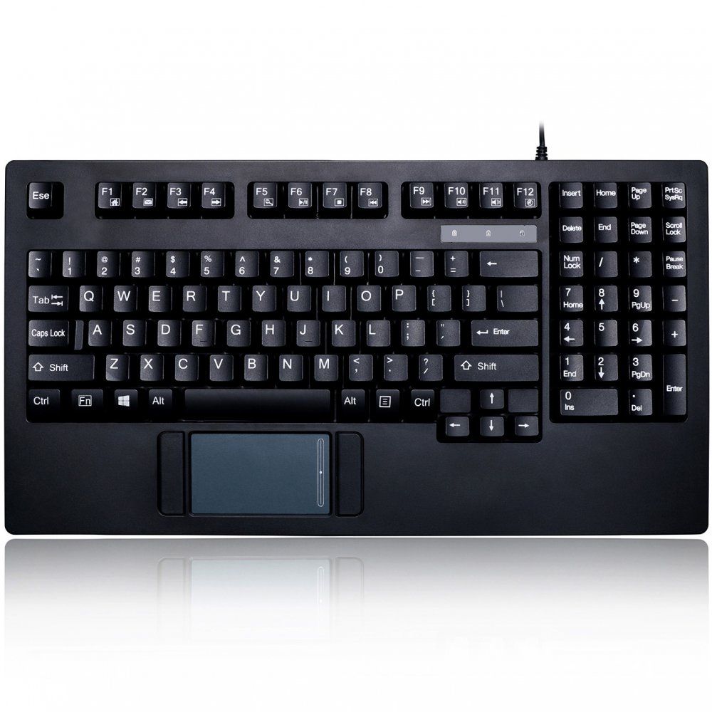 Adesso AKB-425UB EasyTouch Rackmount Touchpad Keyboard