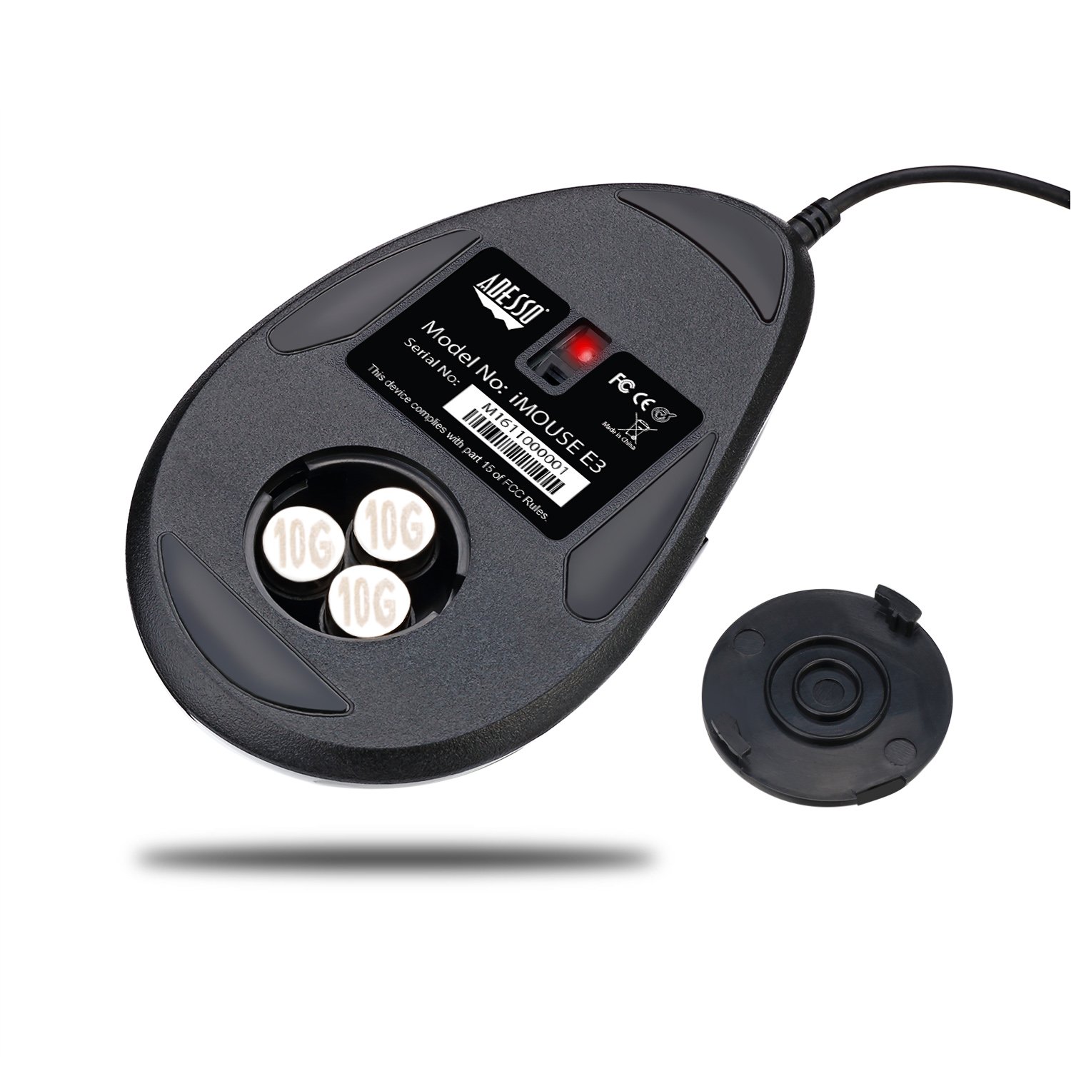 Adesso iMouse E3 Vertical Ergonomic Programmable Gaming Mouse