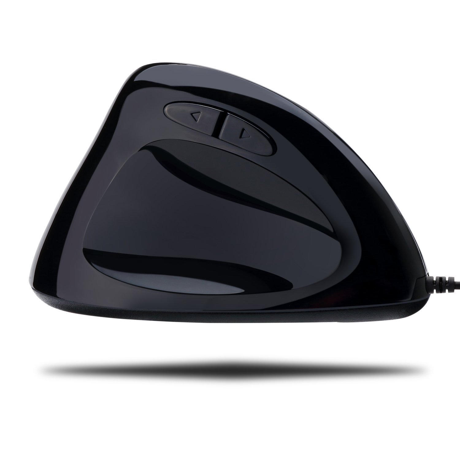 Adesso iMouse E7 Left-Handed Vertical Ergonomic Programmable Gaming Mouse