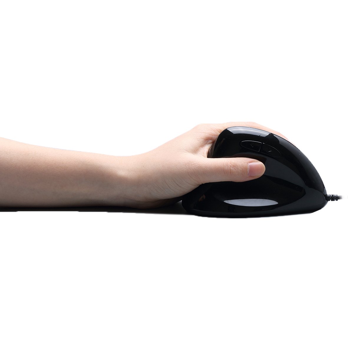 Adesso iMouse E7 Left-Handed Vertical Ergonomic Programmable Gaming Mouse