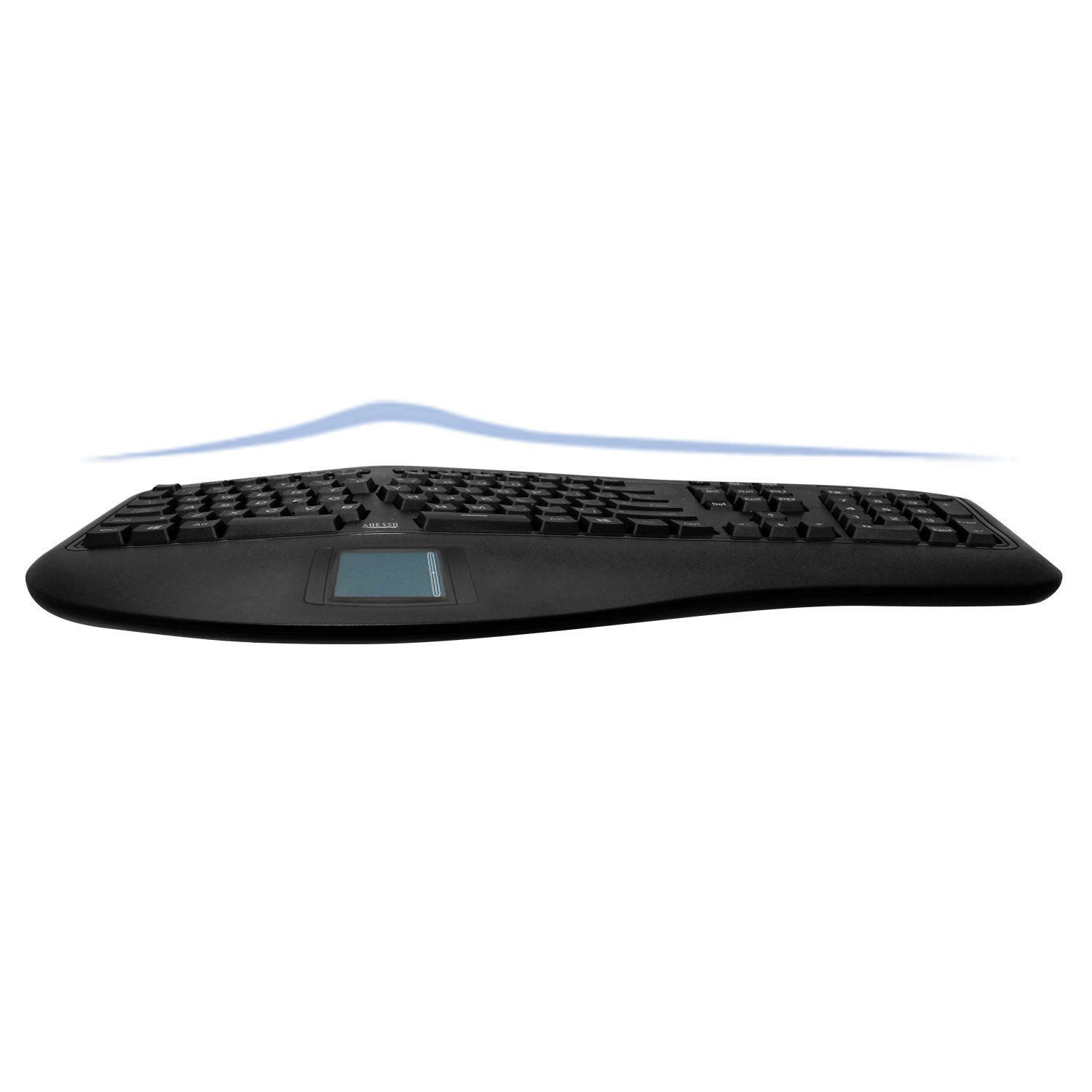 Adesso AKB-450UB Tru-Form Ergonomic Touchpad Keyboard