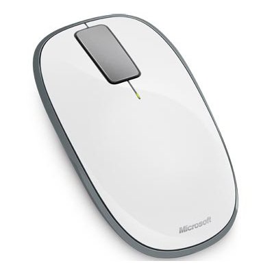 Microsoft U5K-00003 Explorer Touch Computer Mouse Limited Edition White