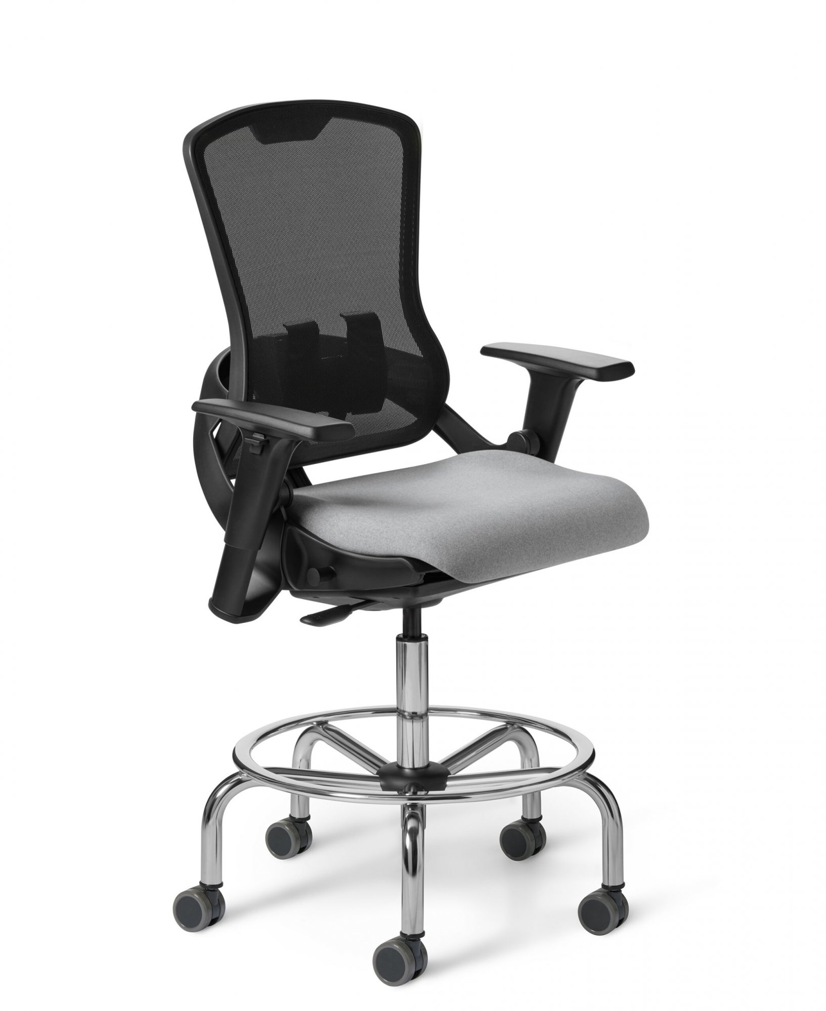 OM5-MH-TS Evolved Highback Mesh Stool by OM Seating