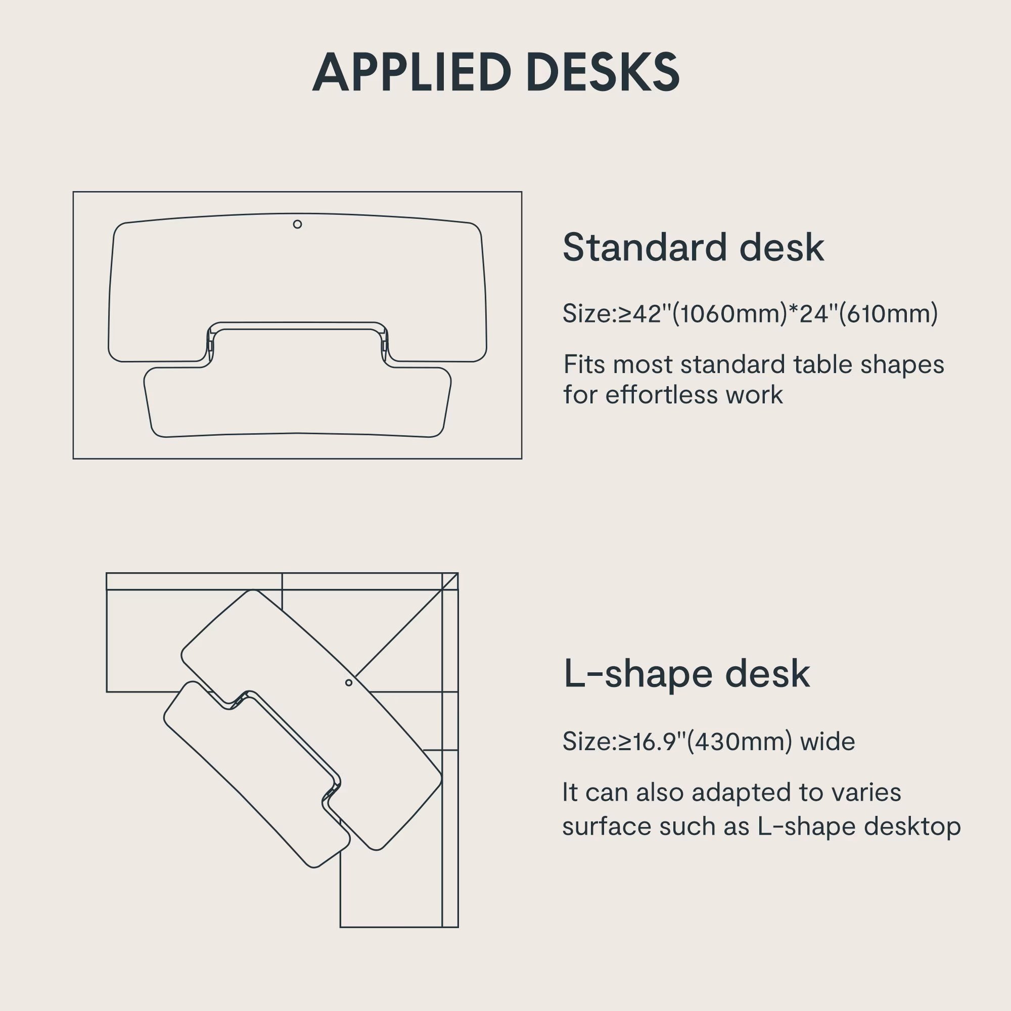 Flexispot 28" AlcoveRiser Standing Desk Converter M7