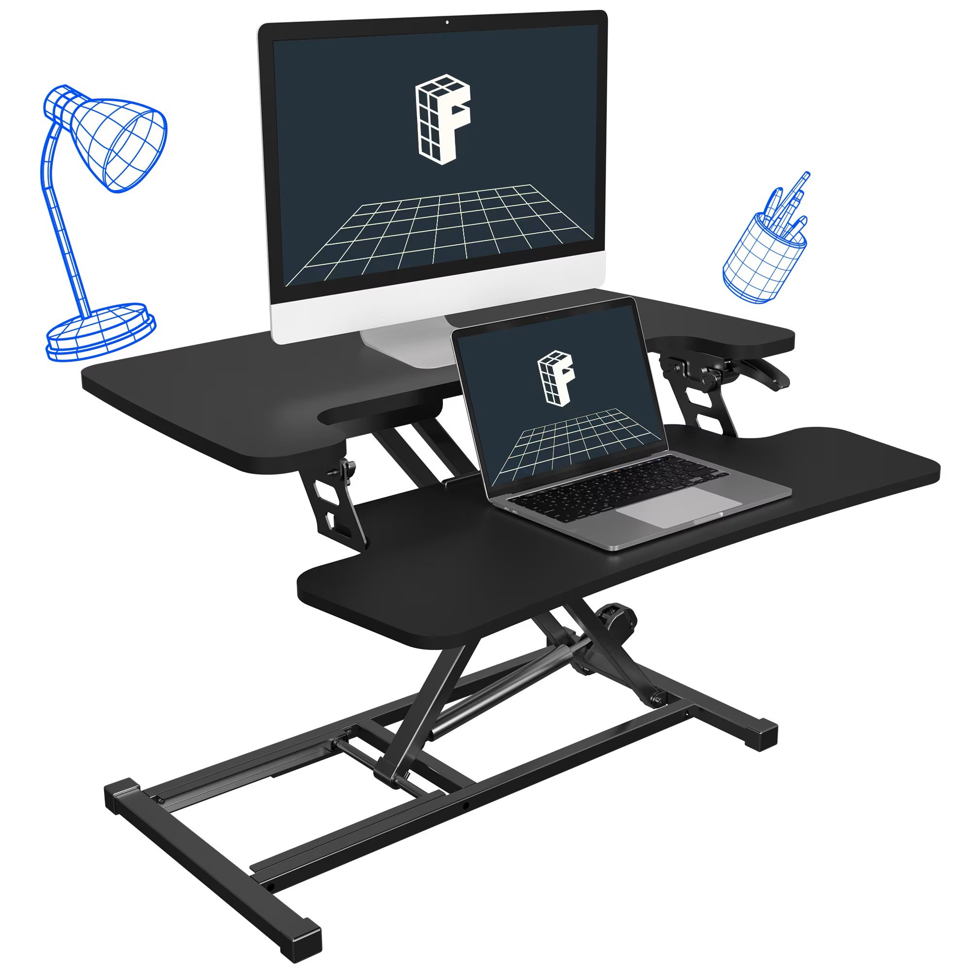 Flexispot 28" AlcoveRiser Standing Desk Converter M7