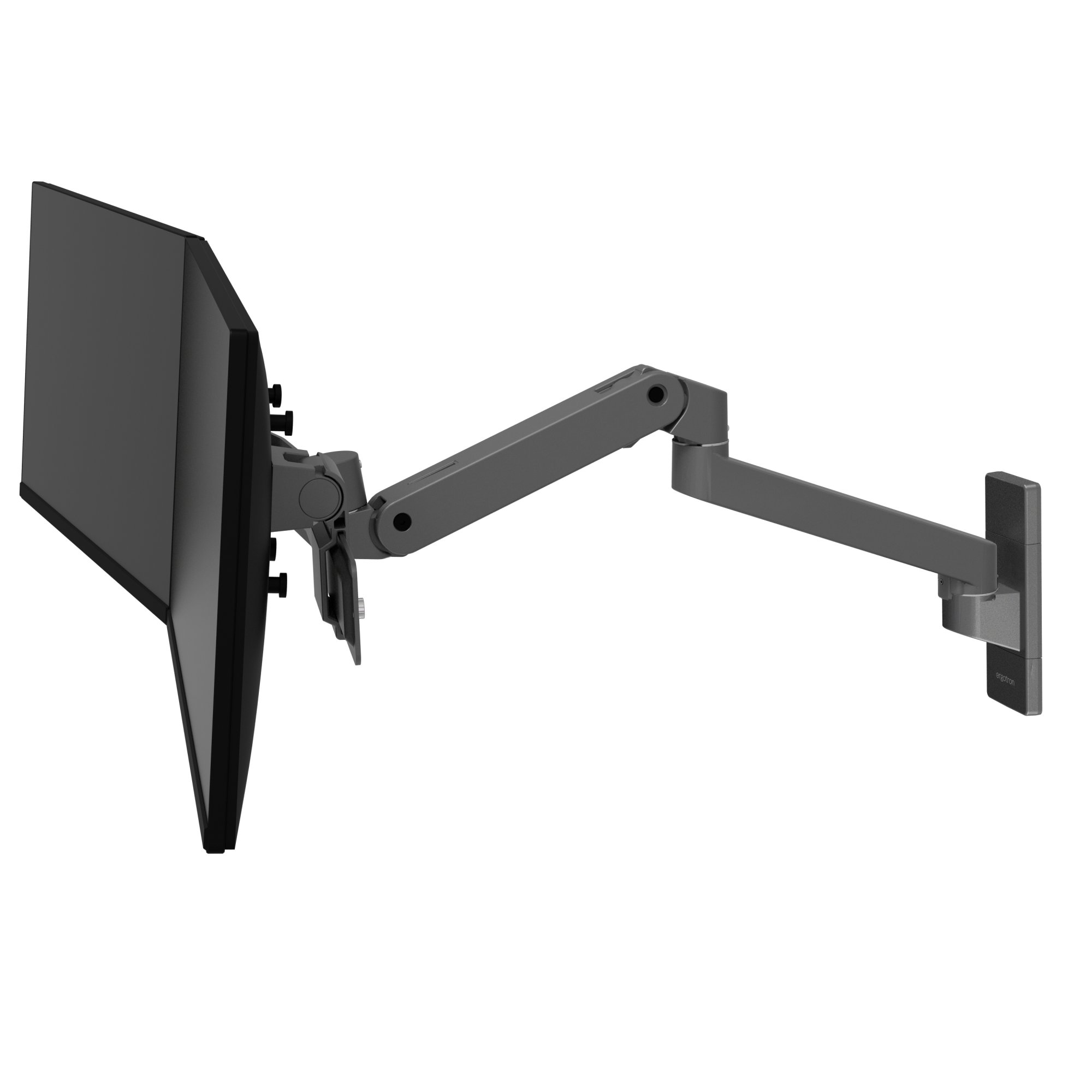 Ergotron LX Pro Wall Mount Dual Direct Arm Bundle (grey)