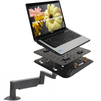 Secure Height Adjustable Notebook Wall or Desk Mount Arm, ED-7F-96