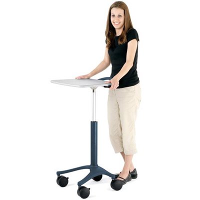 Anthro ZAL22SB/CG4 Zido Height Adjustable Cart