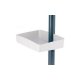 Anthro ZMBSB/CG Zido Cart Equipment and Supplies Metal Bin