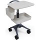 Anthro BZD03SB/CG4 Height Adjustable Compact Healthcare EKG Cart