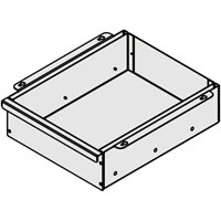 Anthro 743SS Metal Drawer with Drawer Front