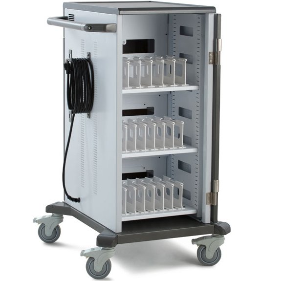 Ergotron YESMJUGMPW4 Anthro YES20 Charging Cart for Mini-Laptops