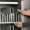 Bays of Anthro TAB20SS/PW Secure 20 Unit Tablet Charging Cabinet