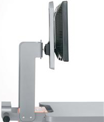 Anthro 765SM Flat Panel Height Adjuster in Silver Metallic