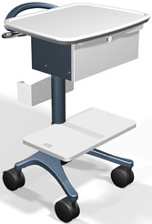 Anthro ZDDSB/CG Deep Secure Locking Drawer