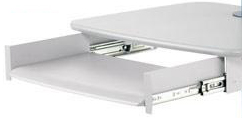 Anthro ZKD20CG Keyboard Drawer in Cool Grey