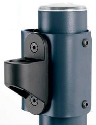 Anthro ZPMSSB Single Flat Panel Monitor Mount in Slate Blue