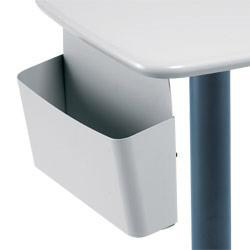 Anthro ZSBCG Side Bin in Cool Grey Metal