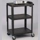 Balt 85892 Height Adjustable Audio Visual Utility Cart