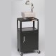 Balt 85992 Adjustable Audio Visual Utility Cart with Cabinet