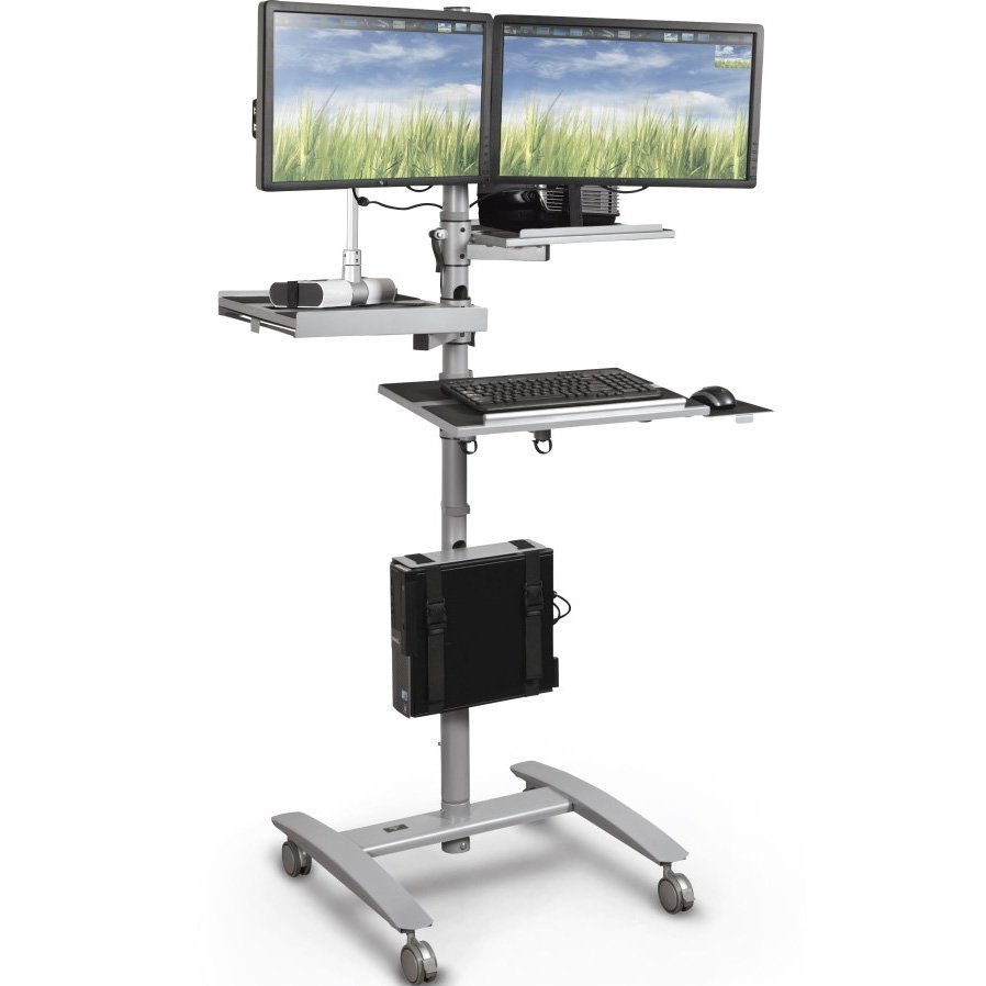 Balt 27614 Beta Height Adjustable Sit and Stand Workstation