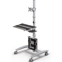 Balt 27614 Beta Height Adjustable Sit and Stand Workstation