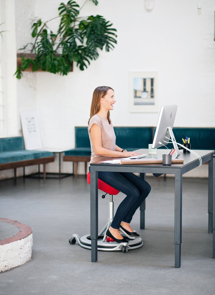 Back App Wheels Office Chair