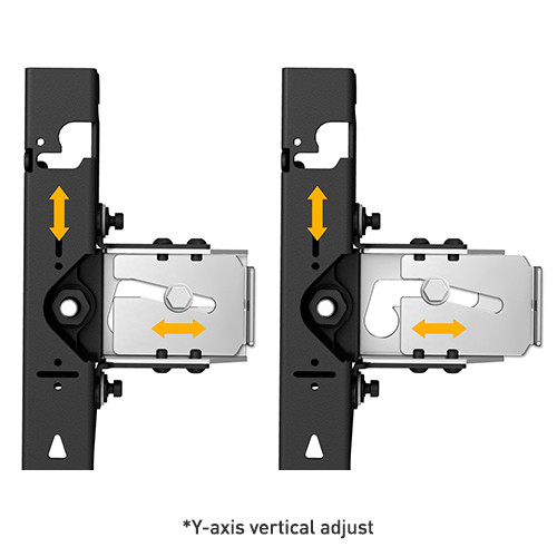 Chief Right dvLED Wall Mount for Samsung IER Series, 2 Displays Tall