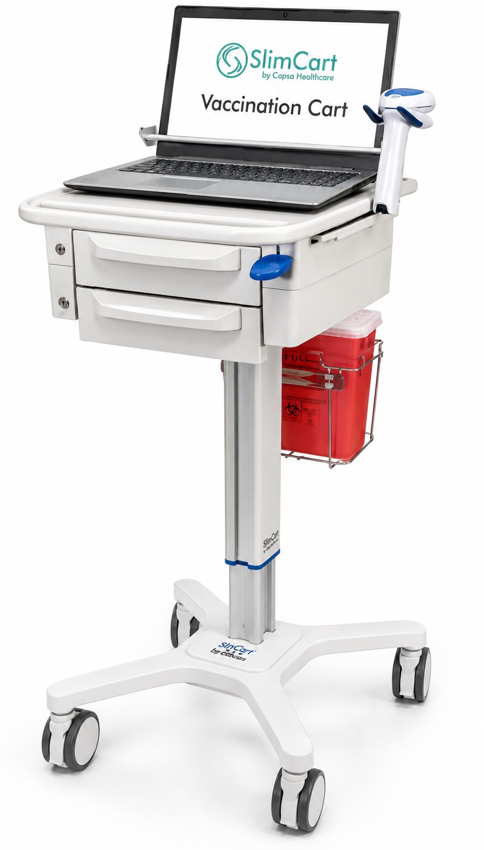 Capsa SlimCart Ultra Lightweight Compact Mobile Documentation Cart