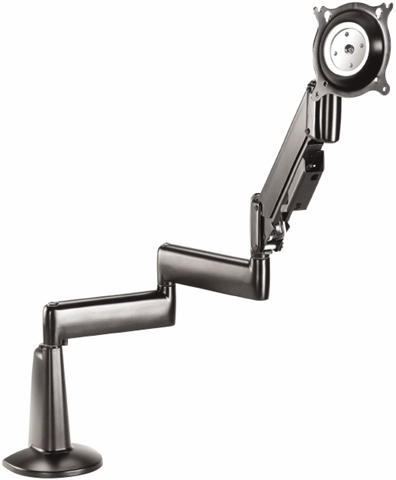 Chief KCB110 Desk Mount Flat Panel Height Adjustable Triple LCD Arm