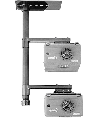 Chief LCD2C Multiple LCD Projector Ceiling Stacking System