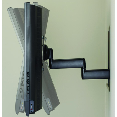 Chief JWDIW210B Dual In-Wall Swing Arm Mount- 21" Extension