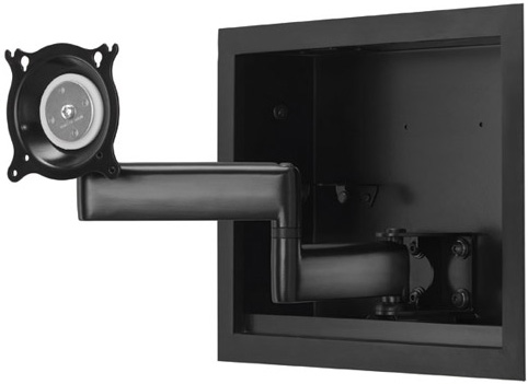 Chief FWDIW100 or FWDIWV Small In-Wall Swing Arm Mount