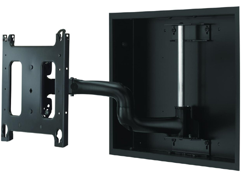 Chief PWRIW2000 Large In-Wall Swing Arm Wall Mount Black