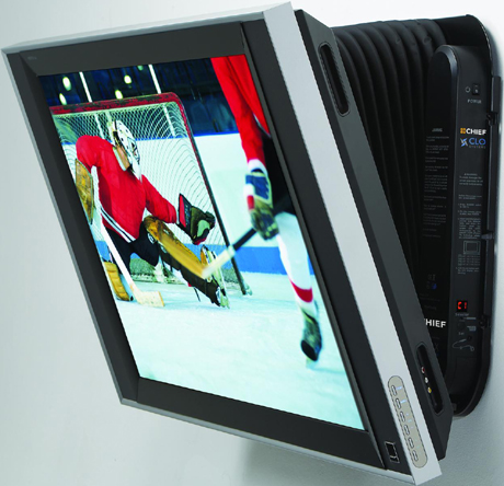 Chief CM7W12U Flat Panel Universal Automated Swing Arm Mount with Screen