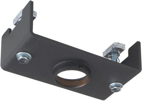 Chief CMA 372 Offset Unistrut Structural Adapter Black