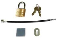 Chief PAC-LK1 Cable Lock Security Accessory for Chief RMF2, RLF2 and RXF2