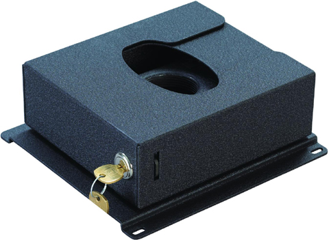 Chief PL2A Security Lock Enclosure for Small RPA Series Projector Mounts Black