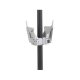 Chief FDP4100B or FDP4100S Dual Monitor Pole Mount VESA 100x100