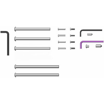 Chief KSA1009 Security Hardware Kit, Height-Adjustable Swing Arm