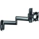 Chief KWD130B Height Adjustable Dual Arm Wall Mount, One Monitor