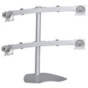 Chief Widescreen Quad Monitor Table Stand KTP445B or KTP445S